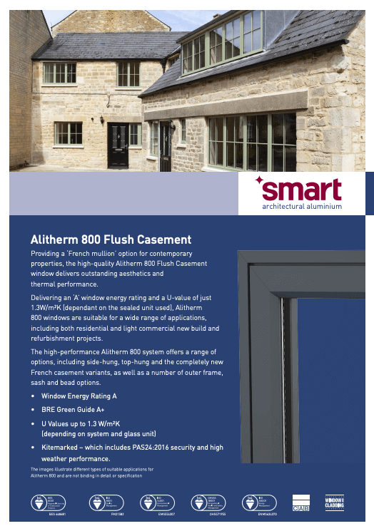 Smart Flush Casement brochure